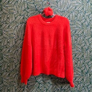 Aerie Cozy Sweater & Scrunchie